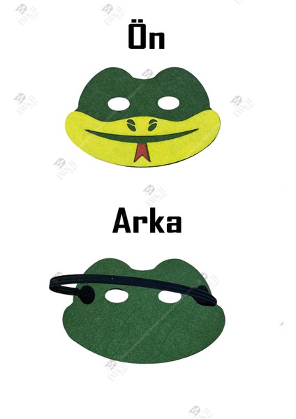 Yılan Maske Kaliteli Keçe Hayvan Figürlü Maske fiyatları