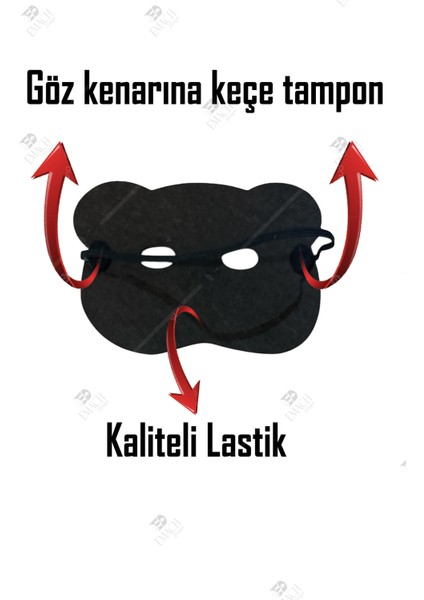 Ayı Maske Kaliteli Keçe Hayvan Figürlü Maske modelleri