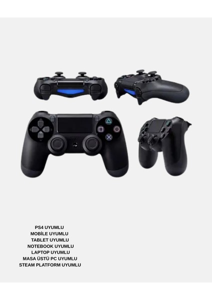 Titreşimli Kablosuz Oyun Kolu – Ps4, Pc, Mobil, Tablet ve Steam Uyumlu fırsatları