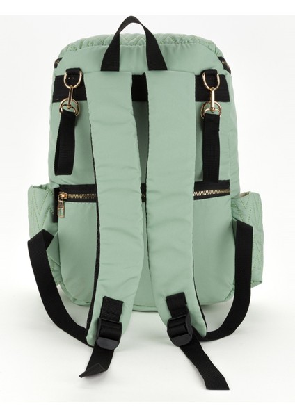 Nakışlı Bondit Hafif Kumaş Anne Bebek Bakım Çantası Termoslu Biberon Cepleri modelleri