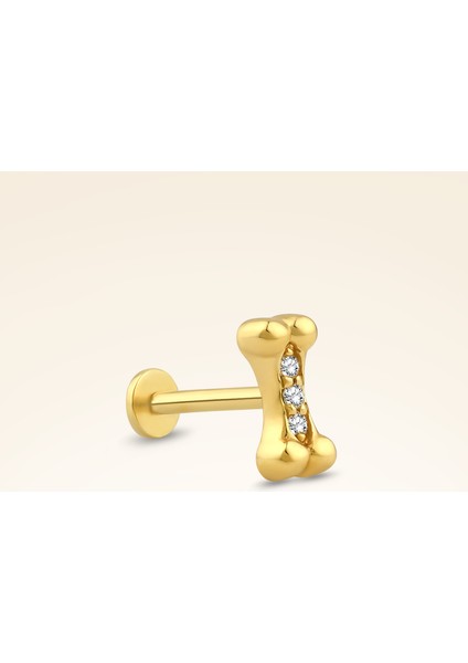 0,02 Karat Pırlanta Taşlı Kemik Piercing fiyatları