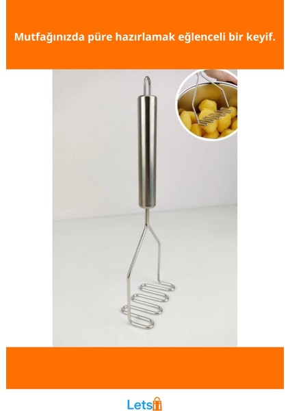 Dayanıklı Paslanmaz Çelik Patates Ezici Mutfak Aleti fiyatları