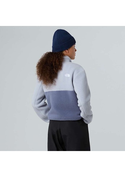 Yumiori Kadın Mor Dik Yaka Sweatshirt fiyatları