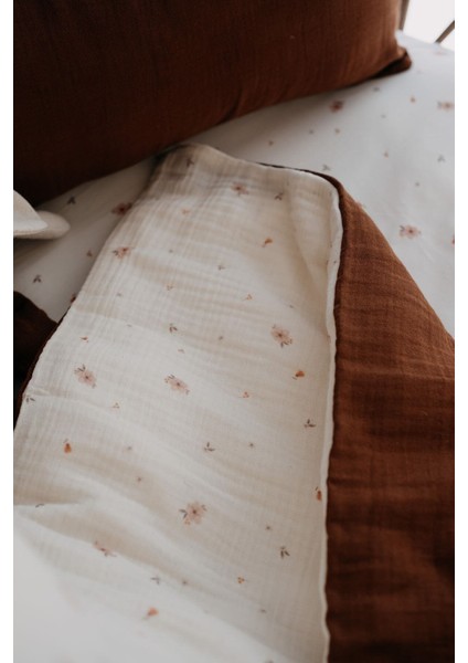 Park Yatak Müslin Nevresim Takımı (80X110) | Tiny Boho Florals fırsatları