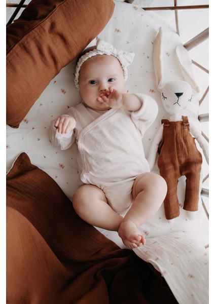 Park Yatak Müslin Nevresim Takımı (80X110) | Tiny Boho Florals indirimleri