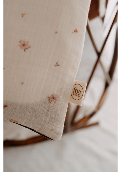 Park Yatak Müslin Nevresim Takımı (80X110) | Tiny Boho Florals