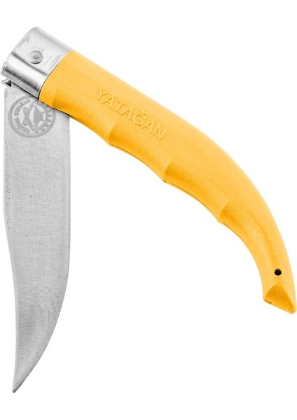 Katlanır Cep Çakısı - Yatağan - El Yapımı - Sarı - No:2 modelleri