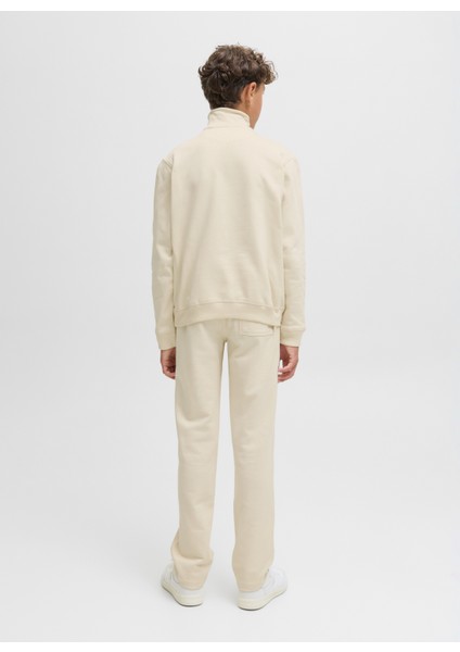 Nakışlı Erkek Çocuk Krem Sweatshırt 12284067 indirimleri