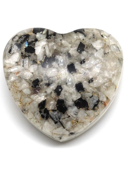 Ay Taşı Taşından Kalp Orgonit