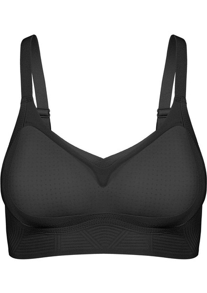 Ghost Dikişsiz Sütyen - Desteksiz - 2808 - Siyah