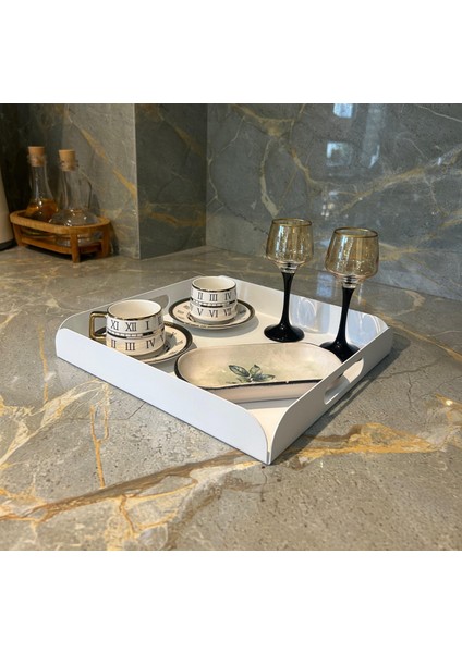 Modern 3’lü Metal Tepsi Seti – Şık Sunum ve Servis Tepsileri,dayanıklı Tasarım indirimleri