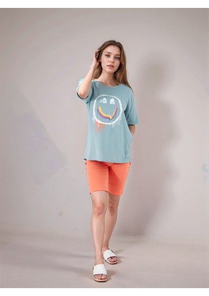 Kadın Giyim Soft Yeşil T-Shirt & Tayt Ikili Takım LL.P01.O2.L01.012 fiyatları