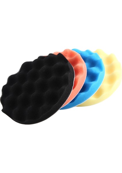 4 Adet 7 INÇ/180 mm Sünger Parlatma Tampon Ped Seti Araç Cilası Için (Yurt Dışından) modelleri