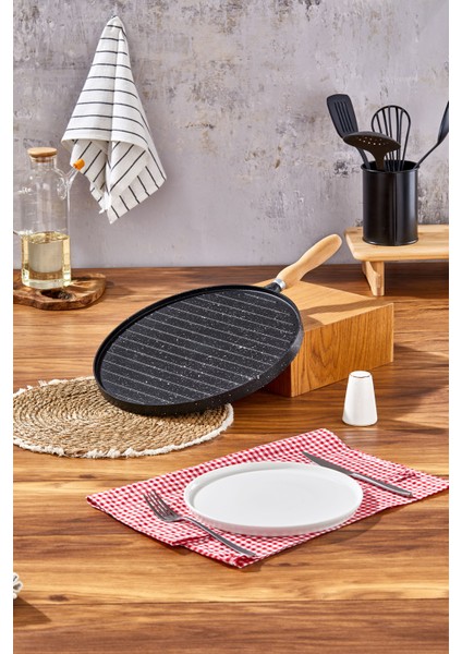 Çift Taraflı Gözleme ve Izgara Tava ( 33 mm )