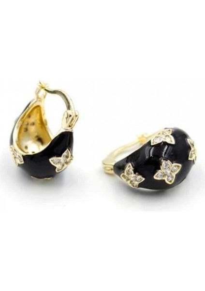 Ieg Mineli Çanta Küpe - Siyah fiyatları