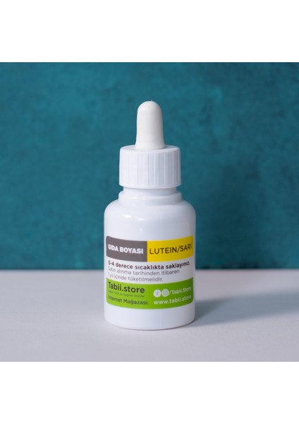 Tabii’m Yenilebilir Sıvı Gıda Boyası Zerdeçal Sarısı 20 gr