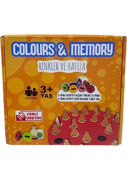 Renkler ve Hafıza 2267 Zeka Gelişim Oyunu Oyuncak indirimleri