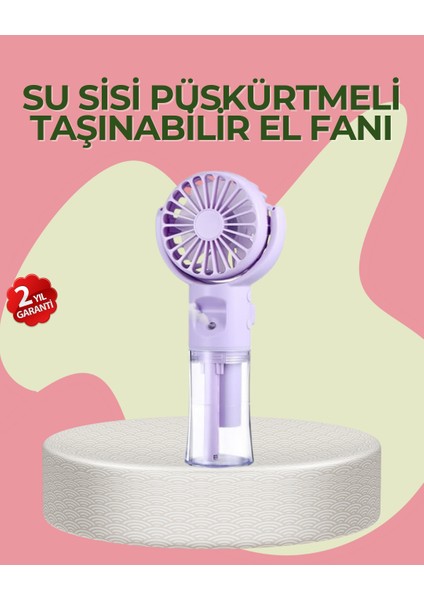 4 Kademeli Serinletici Su Buharlı El Vantilatörü - MCT1108-8594