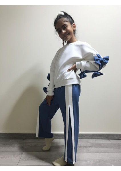 Kız Çocuk Uzun Kollu Şık Takım, Eşofman, Rahat, Modern Tarz