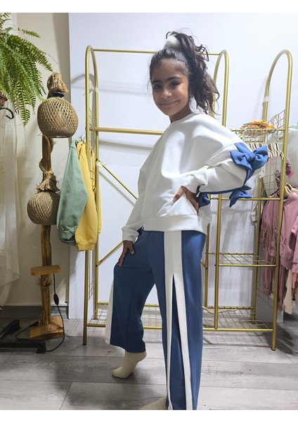 Kız Çocuk Uzun Kollu Şık Takım, Eşofman, Rahat, Modern Tarz modelleri