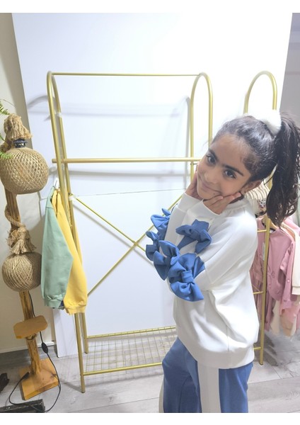 Kız Çocuk Uzun Kollu Şık Takım, Eşofman, Rahat, Modern Tarz