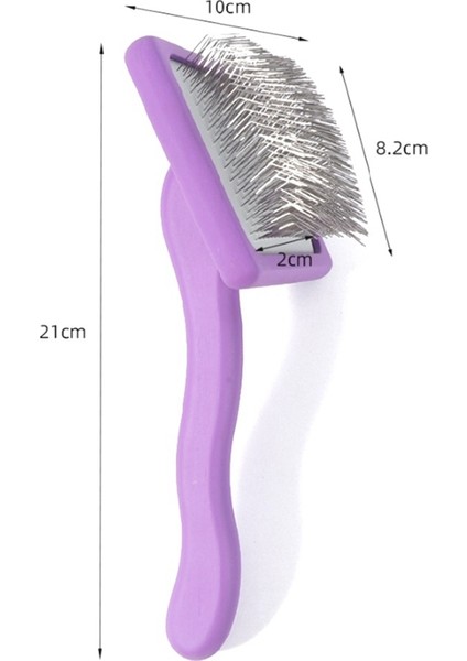 Evcil Hayvan Tüy Fırçası Tüy Döküntülerini, Karışıklıkları ve Düğümleri Gideren Tüy Fırçası Profesyonel Evcil Hayvan Köpek Tarakları Için En Iyi Bakım Fırçası (Yurt Dışından) modelleri