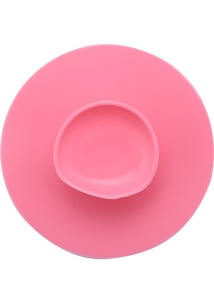 Silikon Makyaj Fırçası Temizleme Pedi Palet Fırça Temizleyici Temizleme Matı Yıkama Ovma Pedi Kozmetik Makyaj Temizleme Araçları Pembe (Yurt Dışından) modelleri