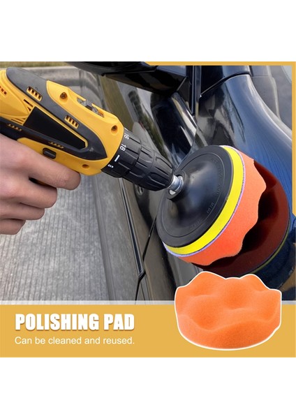 Parlatma Cilalama Pedi Oto Cilalayıcıları ve Parlatıcıları Balmumu Seti 15'li Paket + M10 Matkap Adaptör Kiti (Yurt Dışından) fırsatları