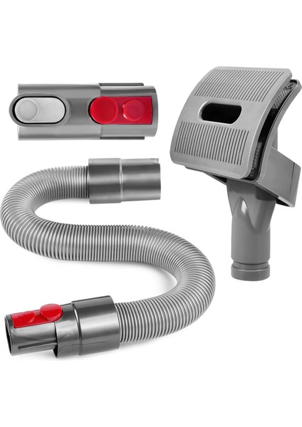 V7 V8 V10 V11 V15 Için Evcil Hayvan Bakım Seti - Uzatma Hortumu ve Adaptörlü Evcil Hayvan Köpek Fırçası Tüy Süpürgesi Aparatı (Yurt Dışından)