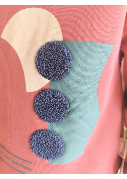 Erkek Kız Çocuk Alt Üst Takım Unisex Uzun Kollu Eşofman Rahat Spor Şık Modern Tasarım Ribanalı indirimleri