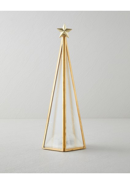 Caren Metal Dekoratif Obje 30,5 cm Gold