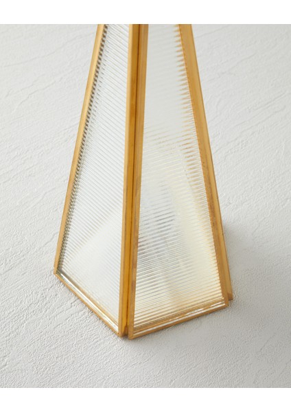 Caren Metal Dekoratif Obje 30,5 cm Gold fırsatları