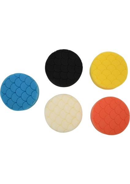 Araba Tampon Cilalama Makinesi Zımparalama, Ağdalama, Parlatma, Sızdırmazlık Cilası Için 5 Adet 4 Inç Cilalama Pedleri ve Parlatma Sünger Pedleri Seti (Yurt Dışından) modelleri