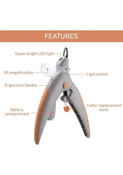 Köpek Tırnak Makası, Kesme Makinesi, Elektrikli LED Işık, Kedi, Köpek Ürünleri, Köpek Aksesuarları, Evcil Hayvan Malzemeleri (Yurt Dışından) modelleri
