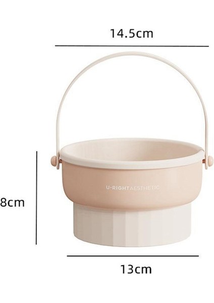 Makyaj Fırçası Temizleme Matı Silikon Makyaj Fırçası Temizleme Kabı Kurutma Tutucu Fırça Temizleme Fırçası Fırçası Temizleme Aleti Gösterildiği Gibi (Yurt Dışından) fırsatları