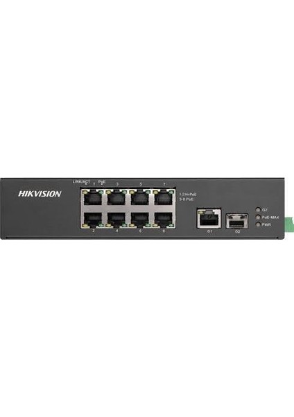 Hıkvısıon DS-3T0310HP 8 Port Poe 10/100 1ge Uplınk 1xsfp 90W Swıtch