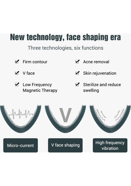 Ems V-Face Yüz Germe Cihazı 6 Modlu Isıtmalı Cilt Gençleştirme Çift Çene Titreşimli Kablosuz Uzaktan Kumandalı Masaj Aleti - Pembe (Yurt Dışından) fırsatları