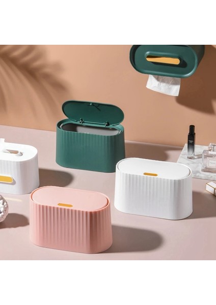 Mini Çöp Kutusu Küçük Atık Kutusu Masaüstü Çöp Sepeti Ev Tuvalet Masası Çöp Kutusu Ofis Malzemeleri Çöp Kutuları Çeşitli Eşyalar (Yurt Dışından) fırsatları