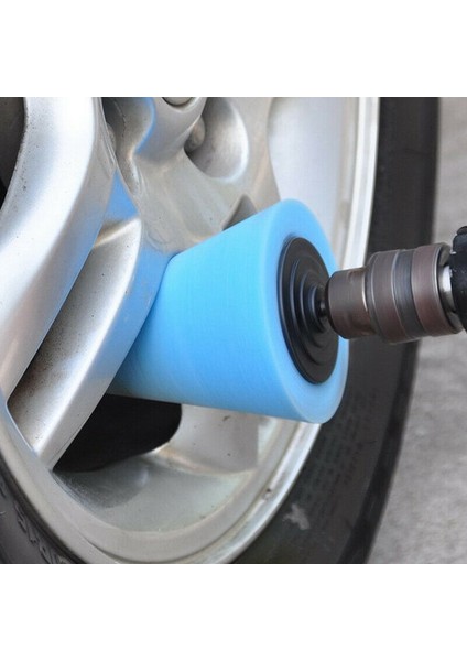 Araba Tekerlek Göbeği Cilalama Parlatma Sapı Cilalama Süngeri Koni Metal Köpük Ped Araba Tekerlekleri, Araba Kapıları ve Kolları Için 4 Adet (Yurt Dışından) modelleri
