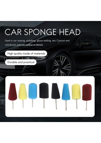 Parlatma Parlatma Tekerleği Araba Cilası Parlatma Sapı Parlatma Süngeri Koni Metal Köpük Ped Araba Bakımı Otomobil Temizleme Aracı (Yurt Dışından) modelleri