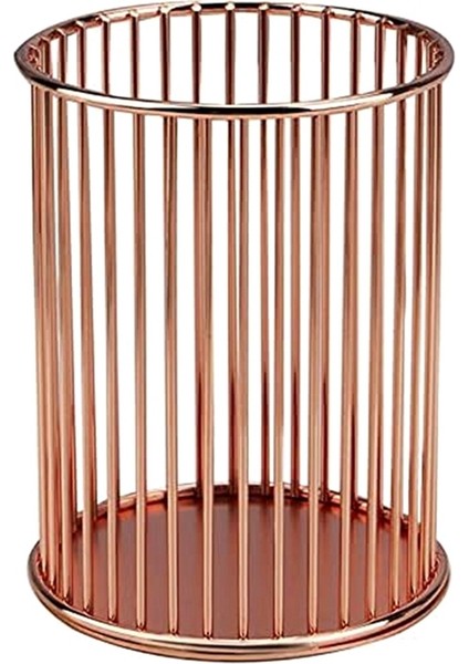 Kalemlik, File Kalemlik Bardak, Ofis Kalem Düzenleyici, Gül Altın Yuvarlak Kalemlik (Yurt Dışından) modelleri