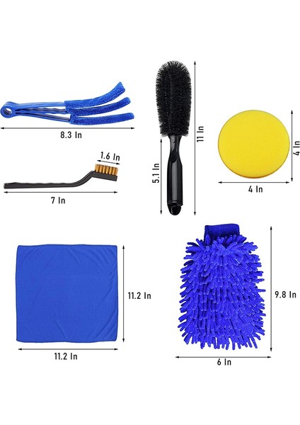 15 Parça Araba Detaylandırma Fırçası Seti, Araba Iç Temizlik Seti Detay Fırçaları, Jant Fırçası, Jant Lastik Fırçası Setini Içerir (Yurt Dışından) modelleri