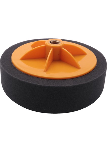 6 Inç/15 cm Araba Cilalama Cilalama Pedi Süngeri M14 Jant Cilalama Cilalama Pedi Seti Siyah Araba Cilalama Makinesi Için Alet (Yurt Dışından)