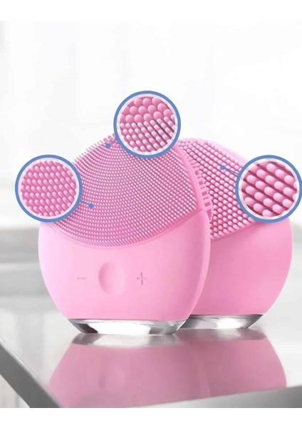 Profesyonel Yüz Temizleme Masaj Aleti Su Geçirmez Kablosuz Şarj Özellikli Kolay Temizlenebilir modelleri