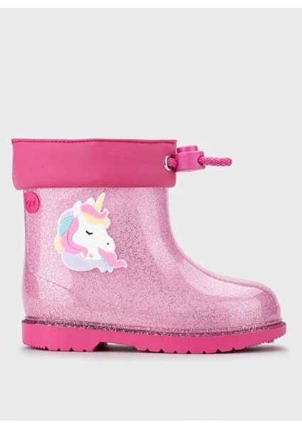 Fuşya Bebek Yağmur Botu Bımbı Unıcornıo Glıtter