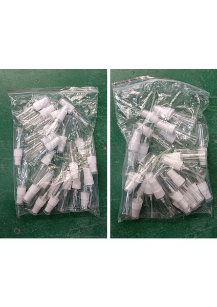 24 Adet 20 ml Şeffaf Boş Şişeler Taşınabilir Doldurulabilir Ince Sis Sprey Şişeleri (Yurt Dışından)