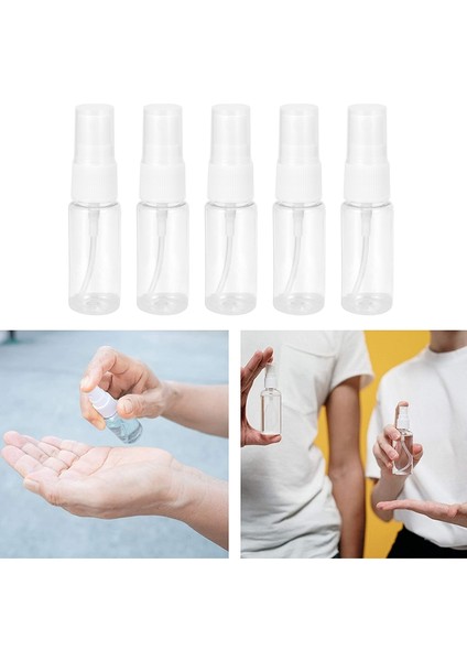 24 Adet 20 ml Şeffaf Boş Şişeler Taşınabilir Doldurulabilir Ince Sis Sprey Şişeleri (Yurt Dışından) indirimleri