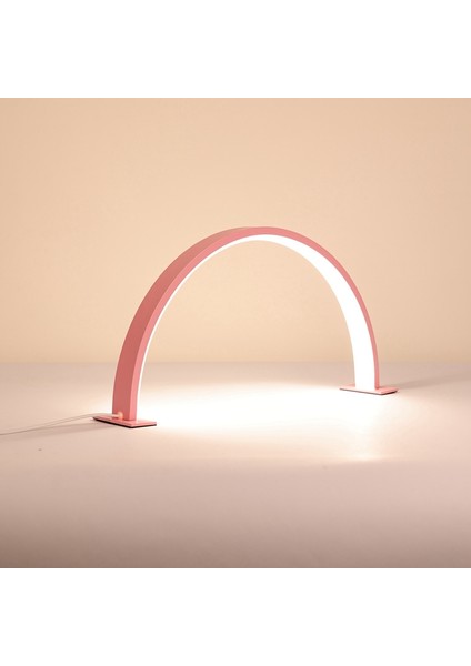 Tırnak Masası Için Yarım Ay Işığı USB Masa Lambası Tırnak Kirpik Kirpik Dövmesi Kaş LED Masa Lambası Çalışma Masası Lambası Pembe (Yurt Dışından) indirimleri