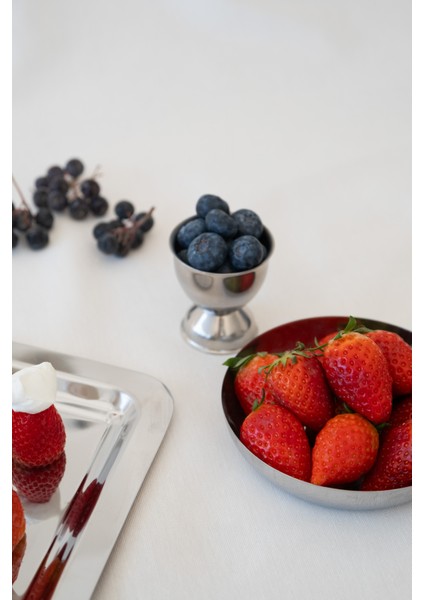 Yumurtalık Metal Rengi Çelik Servis Kase fiyatları