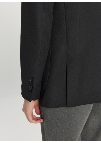 Slim Fit Siyah Erkek Ceket ACE004261378_SYH fırsatları